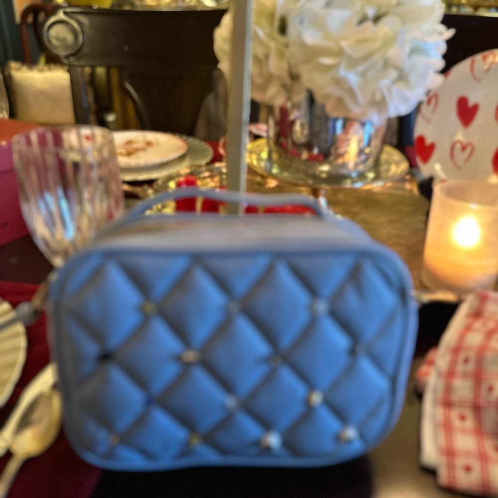 SOLD SOLD SOLD SOLD SOLD SOLD!! Min and Mon Quilted Blue Handbag